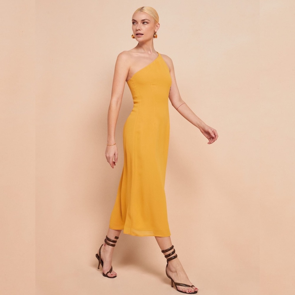Reformation - Eastside Dress in Ochre